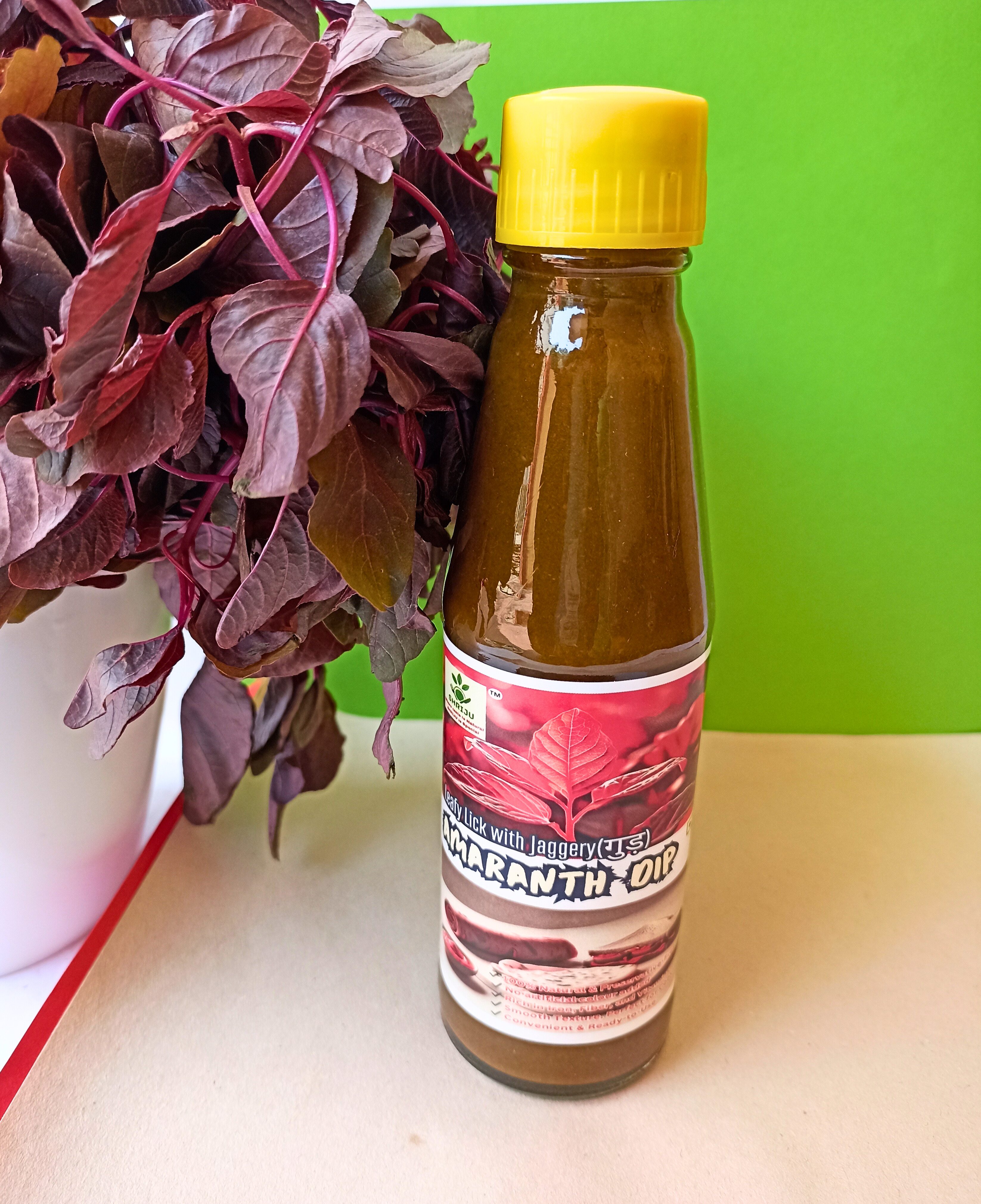 Leafy Lick Amaranth Dip - Leafy Lick Amaranth Dip 1.jpg